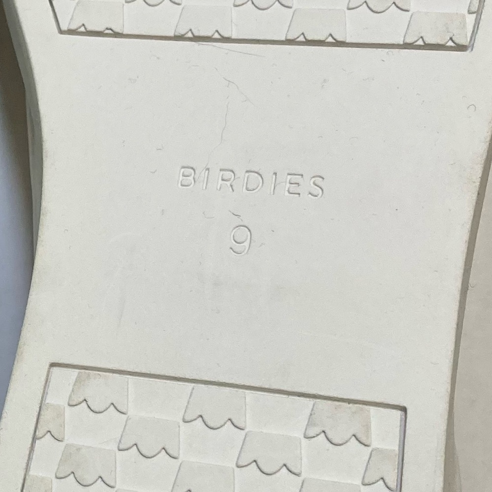 Birdies Size 9 The Cardinal Leather Sneaker in White - Picture 10 of 10